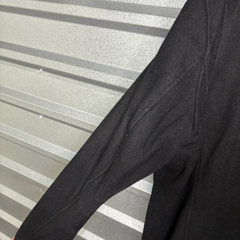 Guess Mens XXL Black Wool Blend Peacoat Jacket Outerwear XXL - Picture 8 of 16